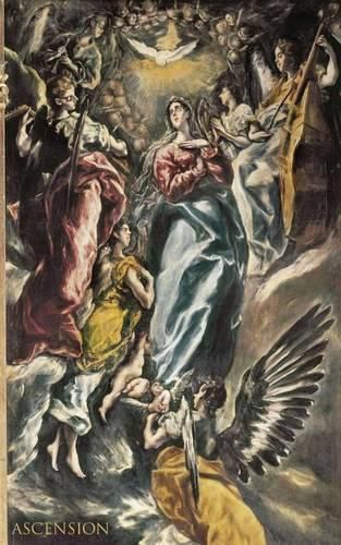 Cover image for Ascension: 110-page Pocket Diary With the Assumption of Mary Painting (5x8 Inches / Grey)