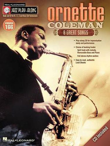 Ornette Coleman: Jazz Play-Along Volume 166