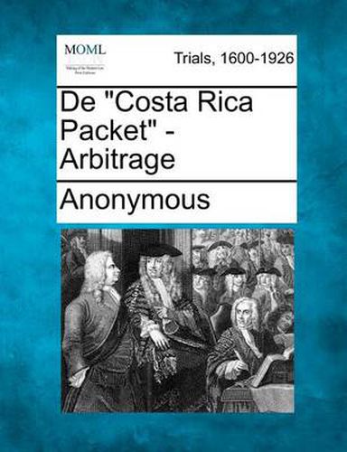 Cover image for de  Costa Rica Packet  - Arbitrage