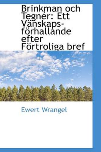 Cover image for Brinkman Och Tegn R