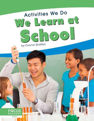 Cover image for Activities We Do: We Learn at School