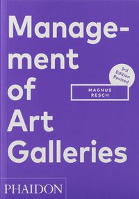 Cover image for Management of Art Galleries