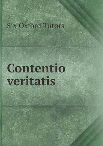 Cover image for Contentio veritatis