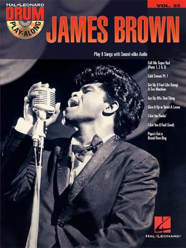 Cover image for James Brown Drum Play-Along Volume 33