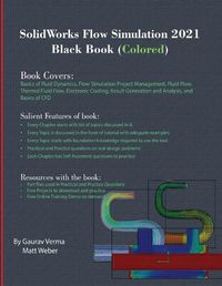 Cover image for SolidWorks Flow Simulation 2021 Black Book (Colored)