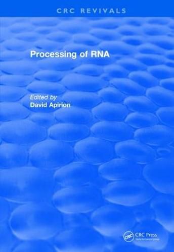 Cover image for Processing of RNA