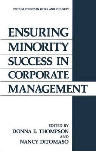 Cover image for Ensuring Minority Success in Corporate Management