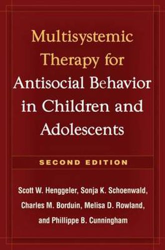 Cover image for Multisystemic Therapy for Antisocial Behavior in Children and Adolescents