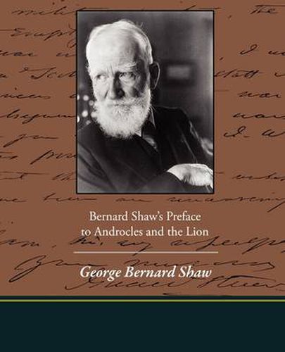 Cover image for Bernard Shaw's Preface to Androcles and the Lion