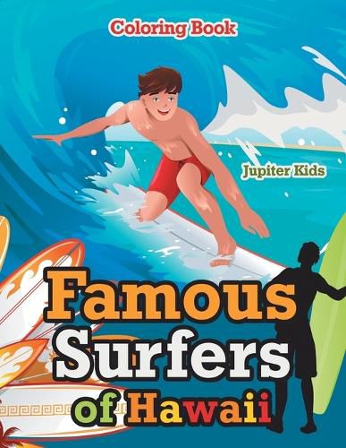 Cover image for Famous Surfers of Hawaii Coloring Book