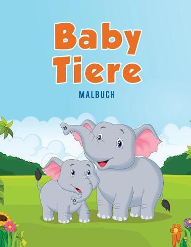 Baby Tiere: Malbuch