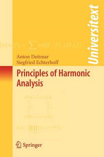 Cover image for Principles of Harmonic Analysis