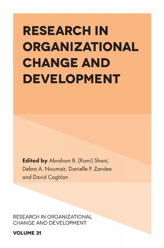 Cover image for Research in Organizational Change and Development