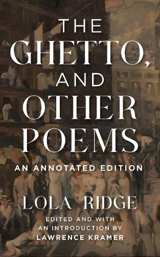 Cover image for The Ghetto, and Other Poems: An Annotated Edition