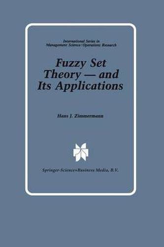 Cover image for Fuzzy Set Theory - and Its Applications