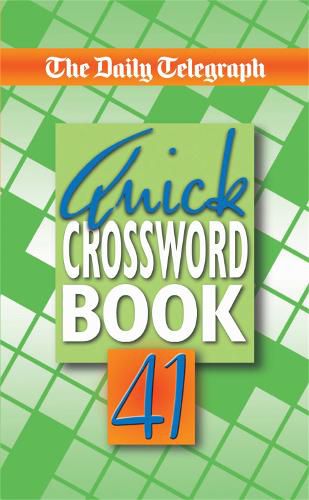 Cover image for Daily Telegraph Quick Crossword Book 41