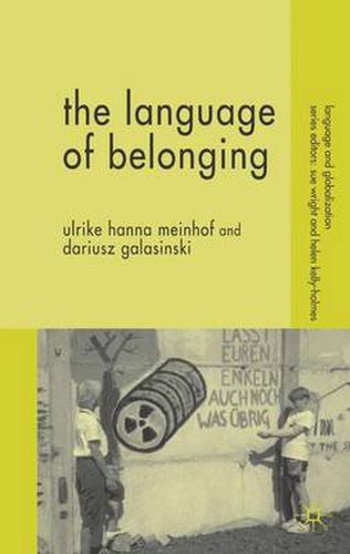 Cover image for The Language of Belonging