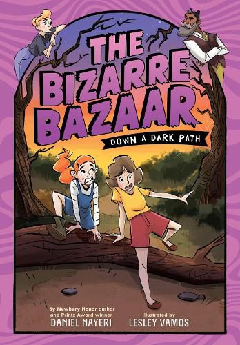 Cover image for The Bizarre Bazaar: Down a Dark Path (A Graphic Novel)