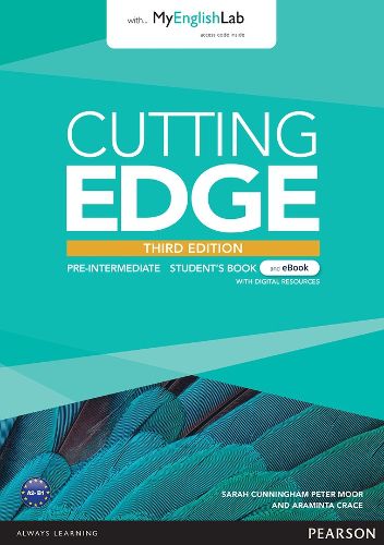 Cover image for Cutting Edge 3rd Edition Pre-Intermediate MyEnglishLab Student Online Access Code
