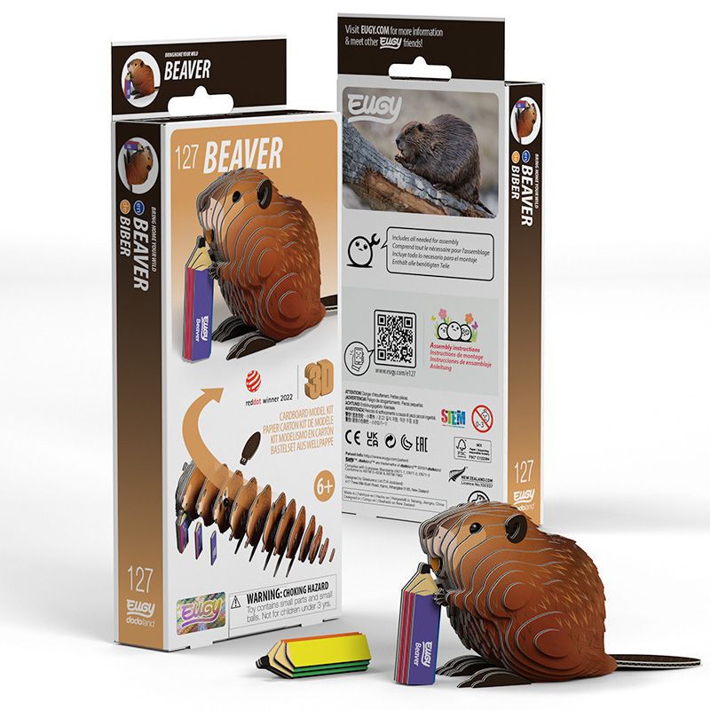 Beaver Animal Puzzle
