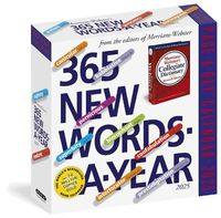 Cover image for 365 New Words-A-Year Page-A-Day Calendar 2025