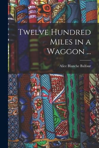 Cover image for Twelve Hundred Miles in a Waggon ...