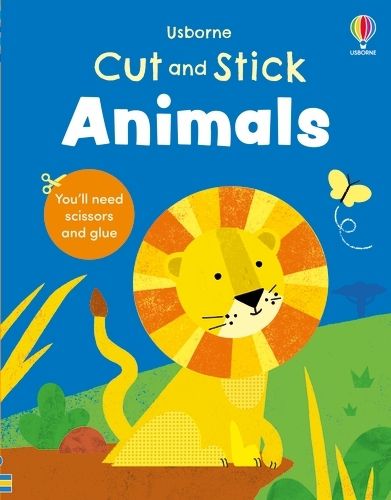 Cover image for Cut and Stick Animals