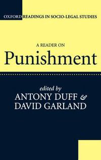 Cover image for A Reader on Punishment