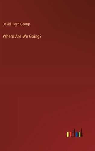 Cover image for Where Are We Going?