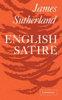 Cover image for English Satire