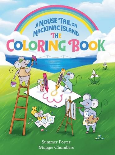 Cover image for A Mouse Tail on Mackinac Island - The Coloring Book