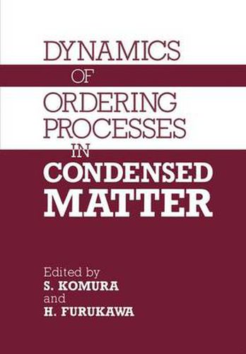 Cover image for Dynamics of Ordering Processes in Condensed Matter