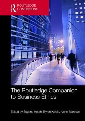 Cover image for The Routledge Companion to Business Ethics