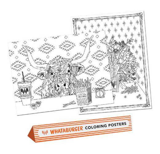 Cover image for Whataburger Coloring Posters