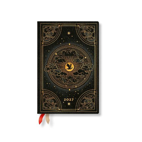 Cover image for 2027 Shadows of Navarre (Fourth Wing) Mini Hardcover 12-Month Dayplanner (Elastic Band Closure)