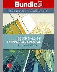 Cover image for Gen Combo Looseleaf Essentials of Corporate Finance; Connect Access Card