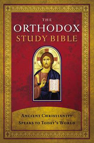 Cover image for The Orthodox Study Bible, Hardcover: Ancient Christianity Speaks to Today's World