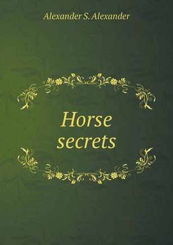 Cover image for Horse secrets