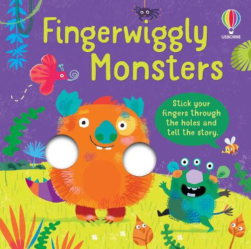 Cover image for Fingerwiggly Monsters