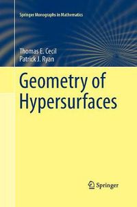 Cover image for Geometry of Hypersurfaces