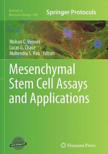 Cover image for Mesenchymal Stem Cell Assays and Applications