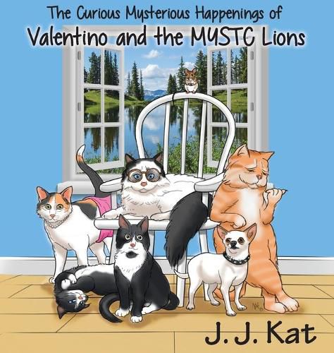 Cover image for The Curious Mysterious Happenings of Valentino and the MYSTC Lions