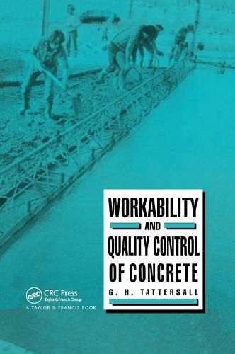 Cover image for Workability and Quality Control of Concrete