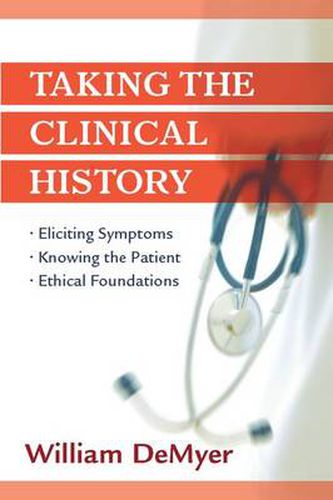 Cover image for Taking the Clinical History