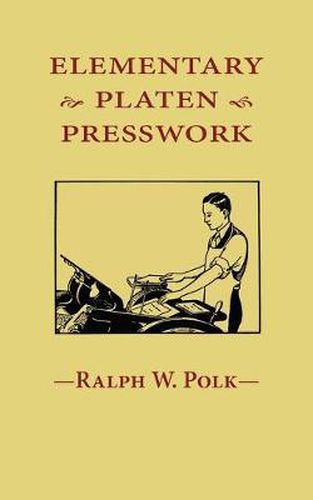 Cover image for Elementary Platen Presswork