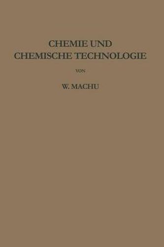 Cover image for Chemie und chemische Technologie