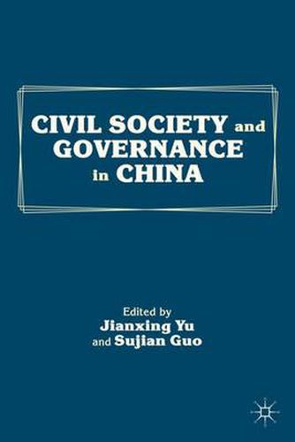 Cover image for Civil Society and Governance in China