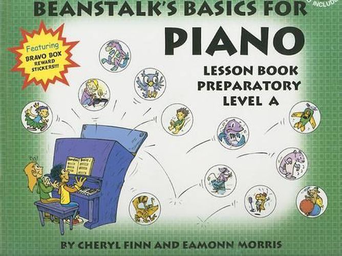 Cover image for Beanstalk's Basics for Piano: Lesson Book Preparatory Level a / Book/Audio