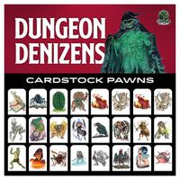 Cover image for Dungeon Denizens Cardstock Pawns