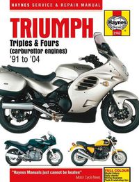 Cover image for Triumph Triples & Fours (91-04): 91-04